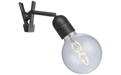 Elegance Klämlampa Svart