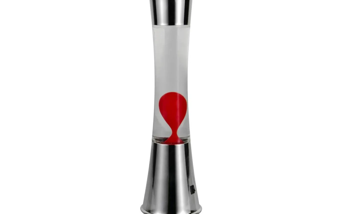 Etna Lavalampa 40cm LED Krom