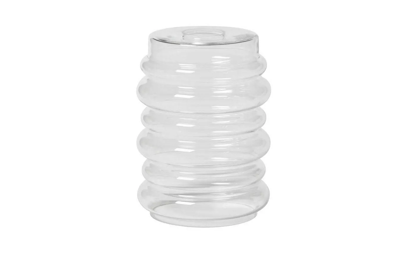 Falun Glasskärm Vas Ø16cm Klar