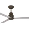Fenix 132cm Takfläkt Brun Motor, Vita Blad
