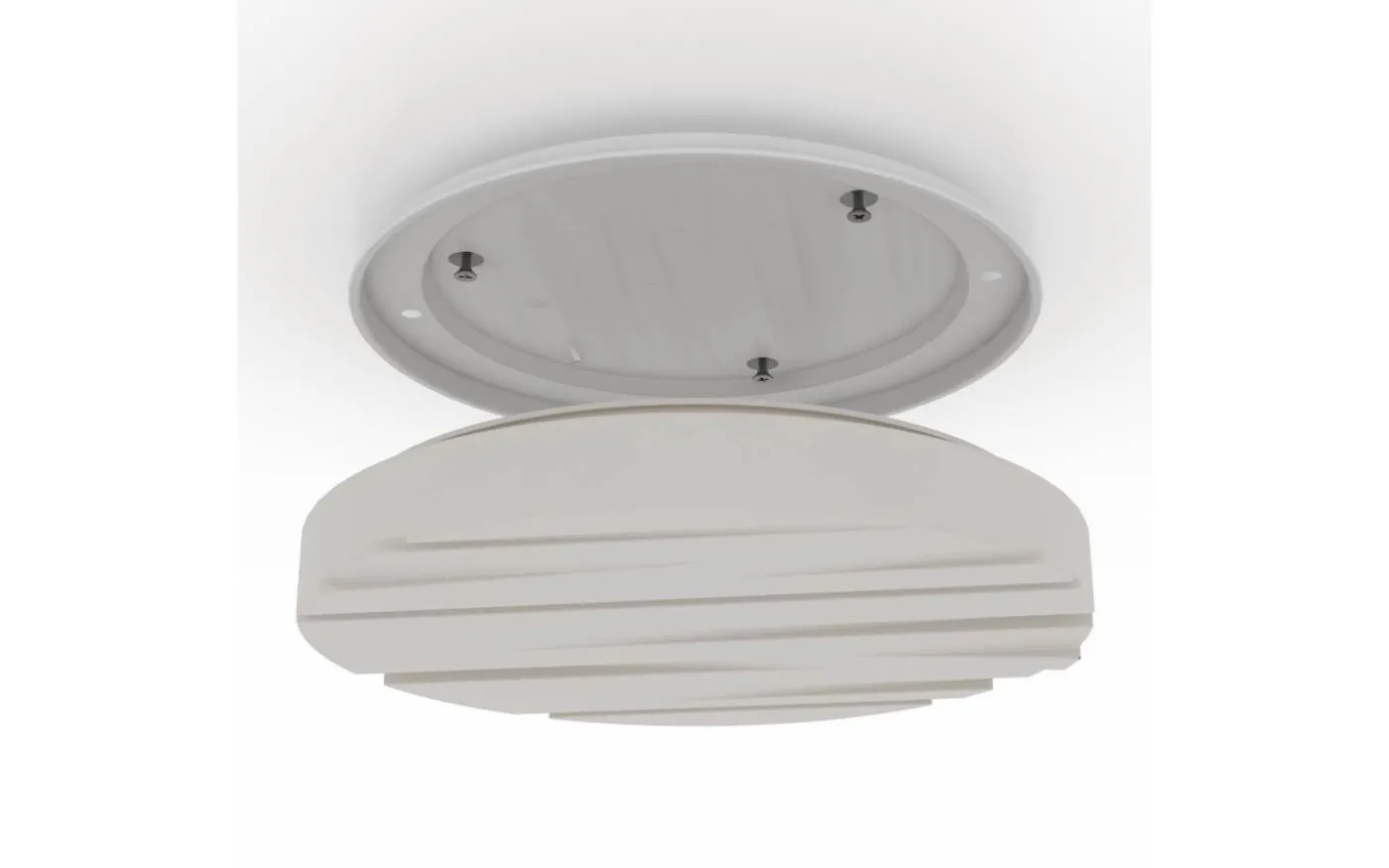 Ferentino Plafond Rund 28cm LED 3000K 10W Vit