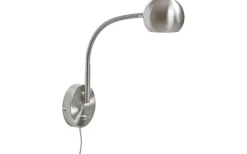 Fladen Vägglampa Nickel