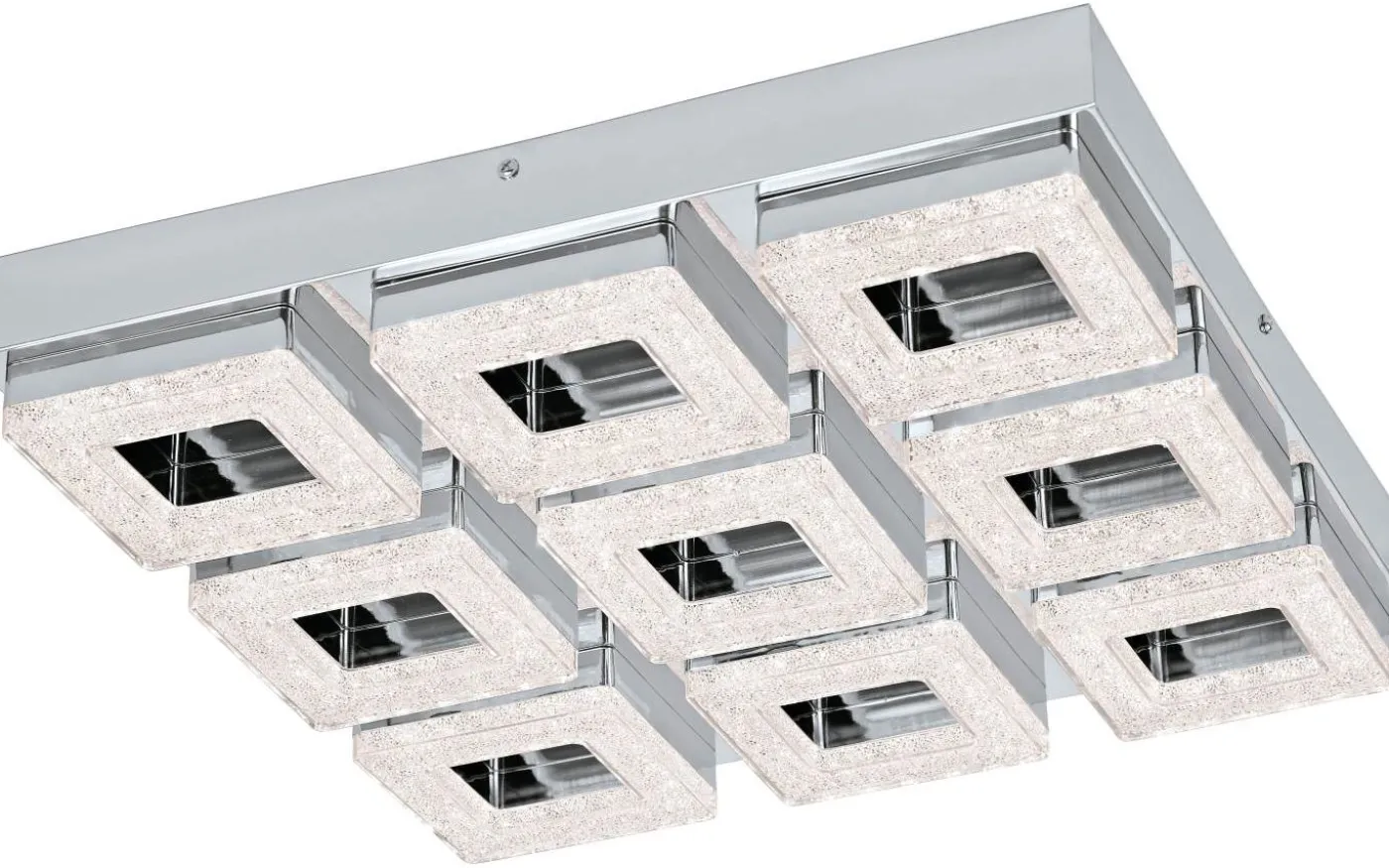 Fradelo Plafond 44cm LED 3000K 34,2W Krom