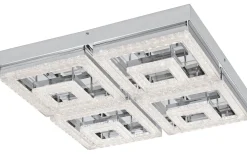 Fradelo Plafond 52cm LED 3000K 46,5W Krom