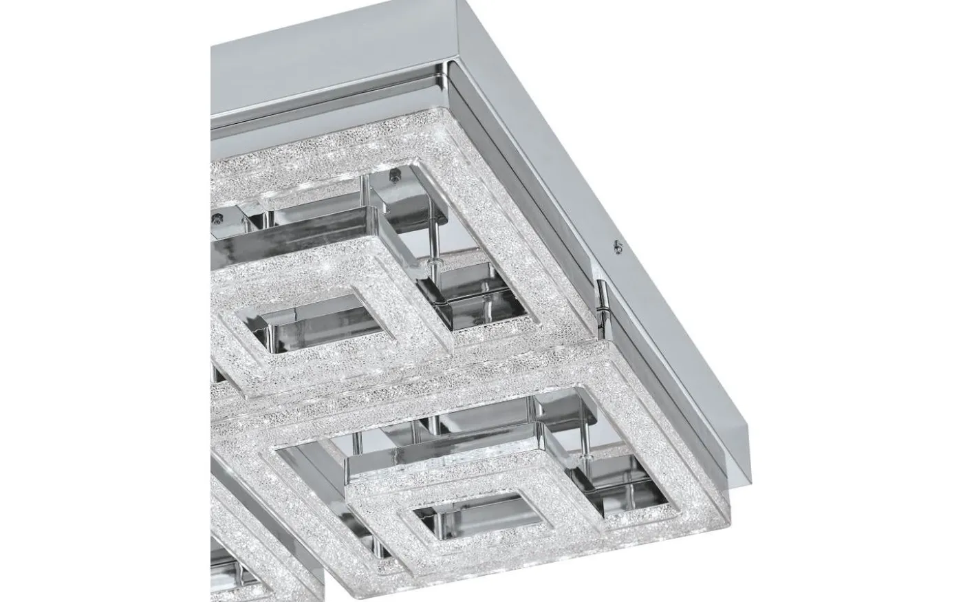 Fradelo Plafond 52cm LED 3000K 46,5W Krom