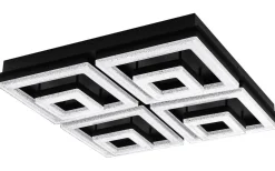 Fradelo Plafond 52cm LED 3000K 48W Svart