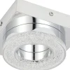 Fradelo Rund Plafond 14cm LED 3000K 3,2W Krom