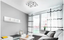 Fradelo Rund Plafond 28cm LED 3000K 14W Krom