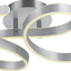 Francis Plafond LED i borstad aluminium