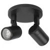 Fårö Takspotlight Ø15cm Svart IP44
