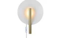 Furiko Vägglampa Borstad Mässing