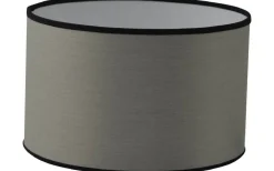 Galaxy Cylinder Lampskärm Ø25cm Natur med Svart Band