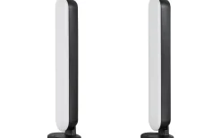 Game Bordslampa LED 2 kpl svart RGB