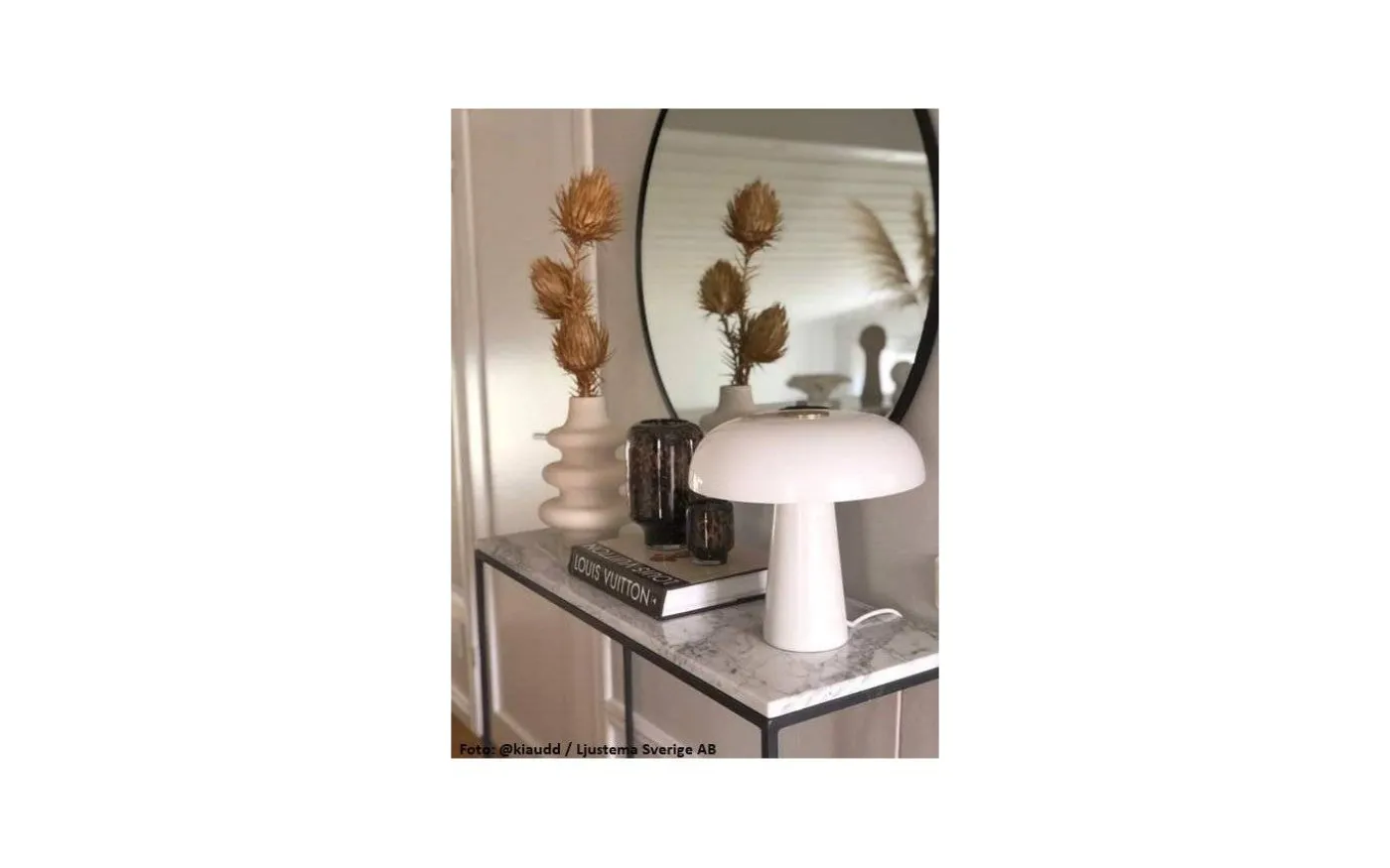 Glossy Bordslampa 32cm