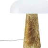 Glossy Mini Bordslampa 24cm Beige