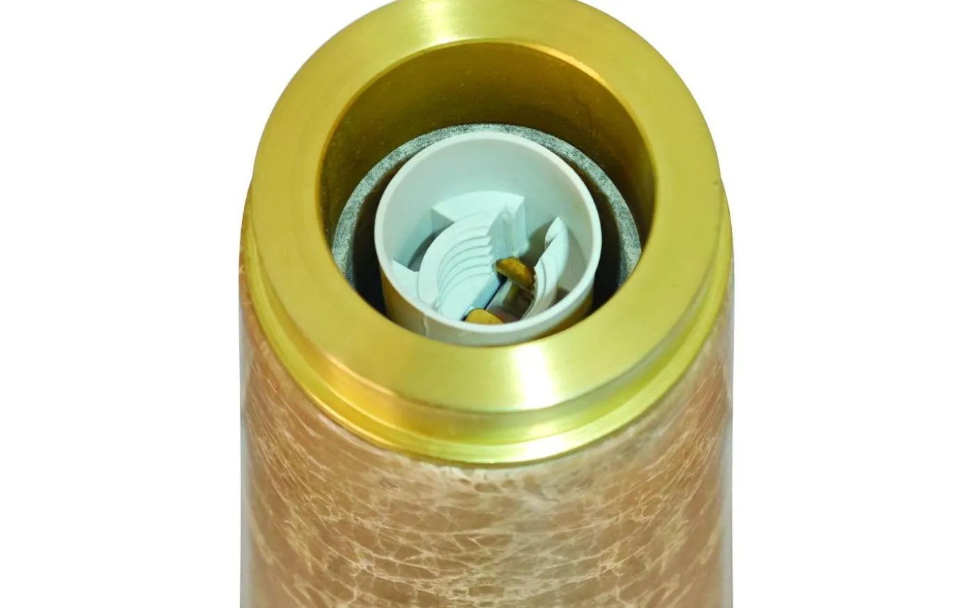 Glossy Mini Bordslampa 24cm Beige