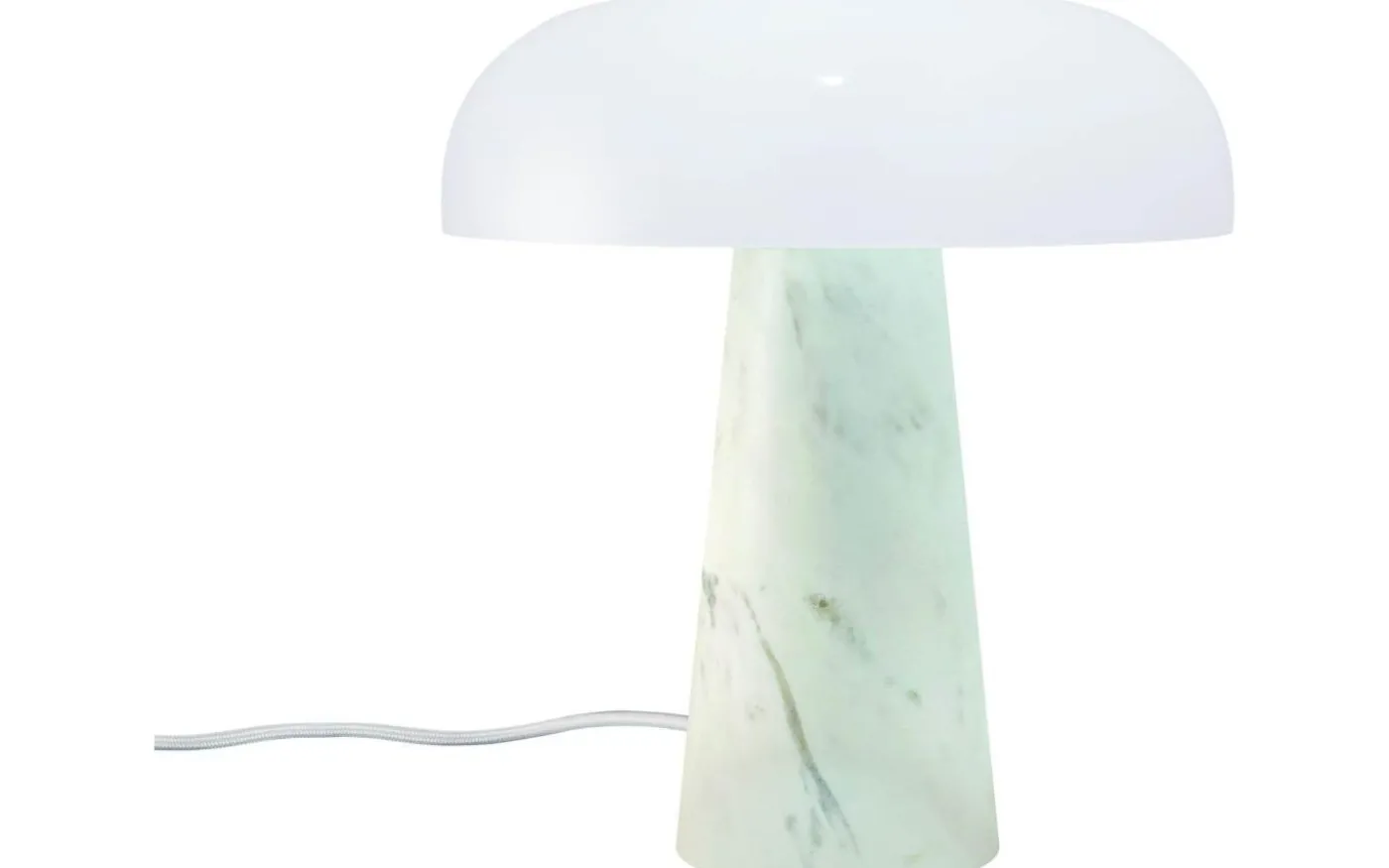 Glossy Mini Bordslampa 24cm Vit