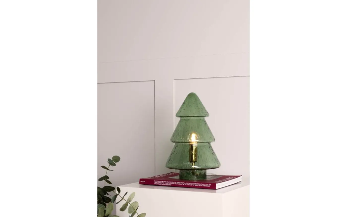 Gran Bordslampa 31cm Grön
