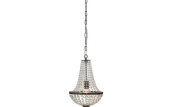 Gränsö Kristallkrona Svart 30 cm