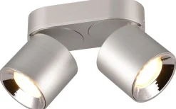 Guayana Spotlight 2-delad GU10 borstad aluminium