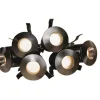 Heatspot G2 Kit Bastu 2700K 6x0,4W Borstad Stål IP44
