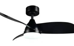 Helsinki Takfläkt 90cm LED mattsvart