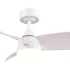 Helsinki Takfläkt 90cm LED matt vit