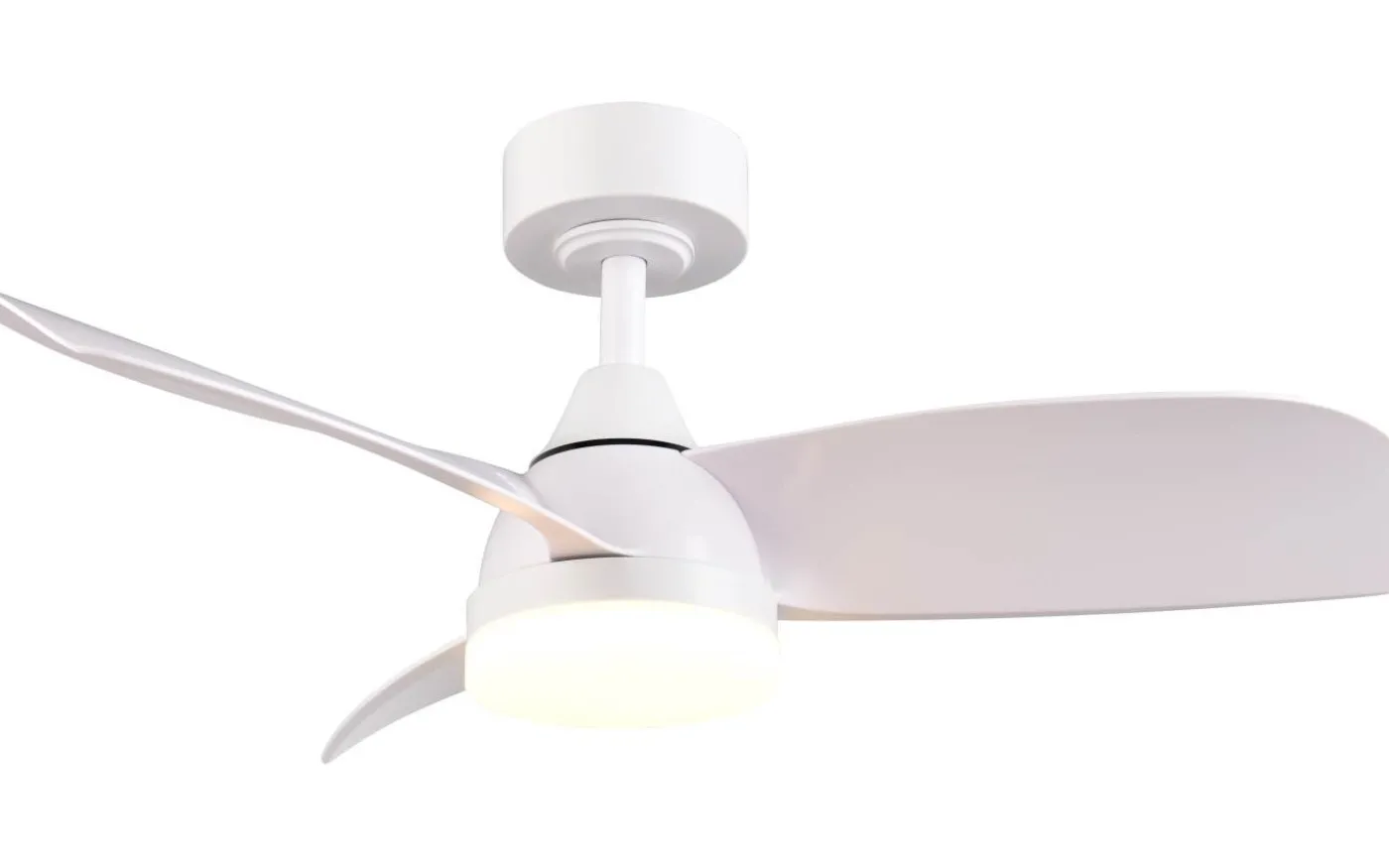 Helsinki Takfläkt 90cm LED matt vit