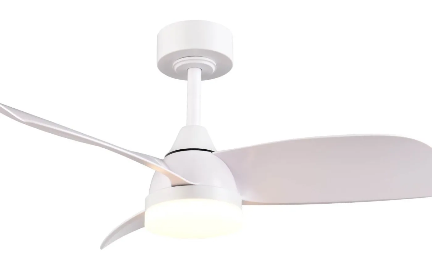 Helsinki Takfläkt 90cm LED matt vit