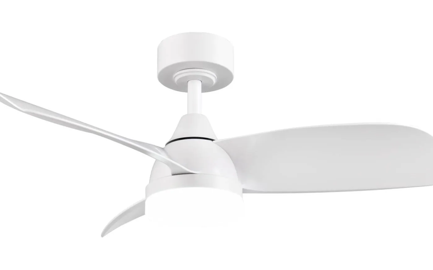 Helsinki Takfläkt 90cm LED matt vit