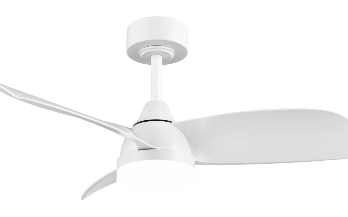 Helsinki Takfläkt 90cm LED matt vit