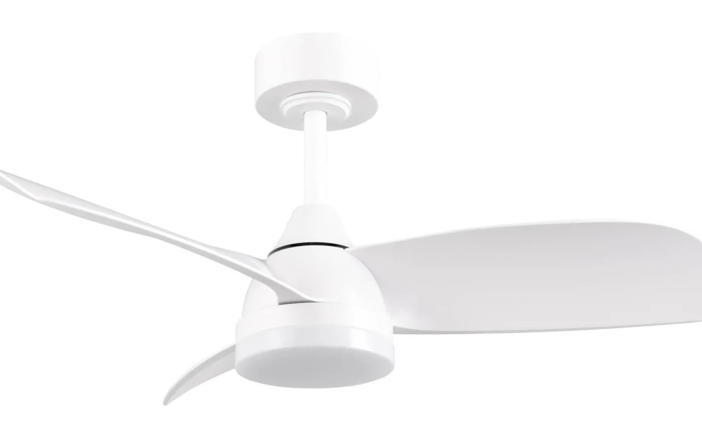Helsinki Takfläkt 90cm LED matt vit