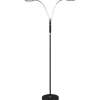 Hero Golvlampa 135cm LED 2x5W 3000K Svart/Krom