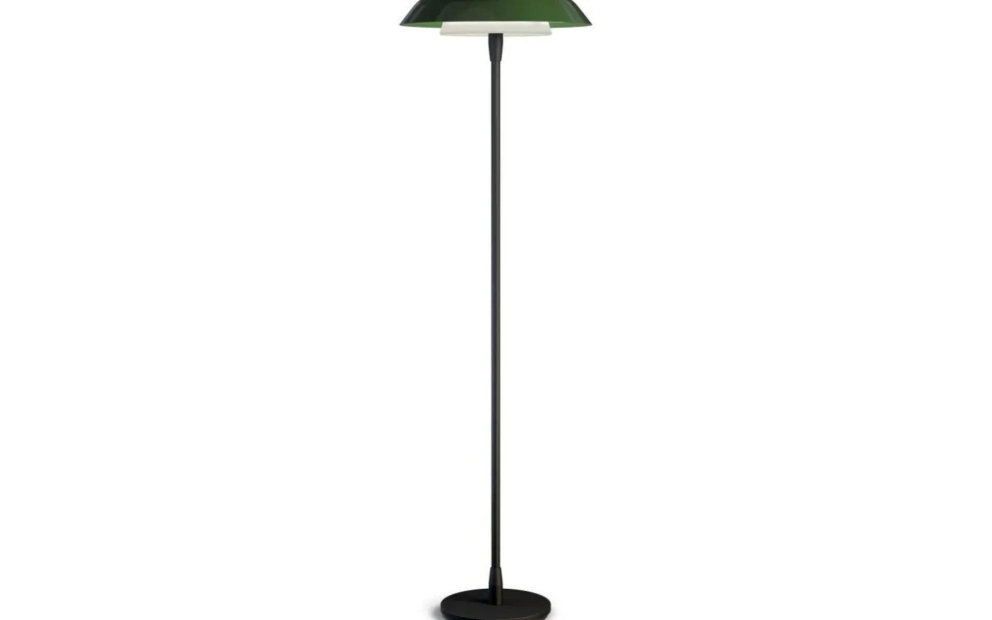 Horisont Golvlampa 141cm Mattsvart/Blank Skogsgrön