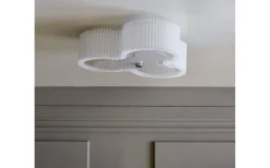 Kolme Takplafond 70cm Vinyl Vit