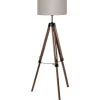 Lantada Golvlampa 143cm Svart/Taupe