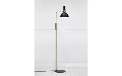 Larry Golvlampa 146cm Svart/Mässing