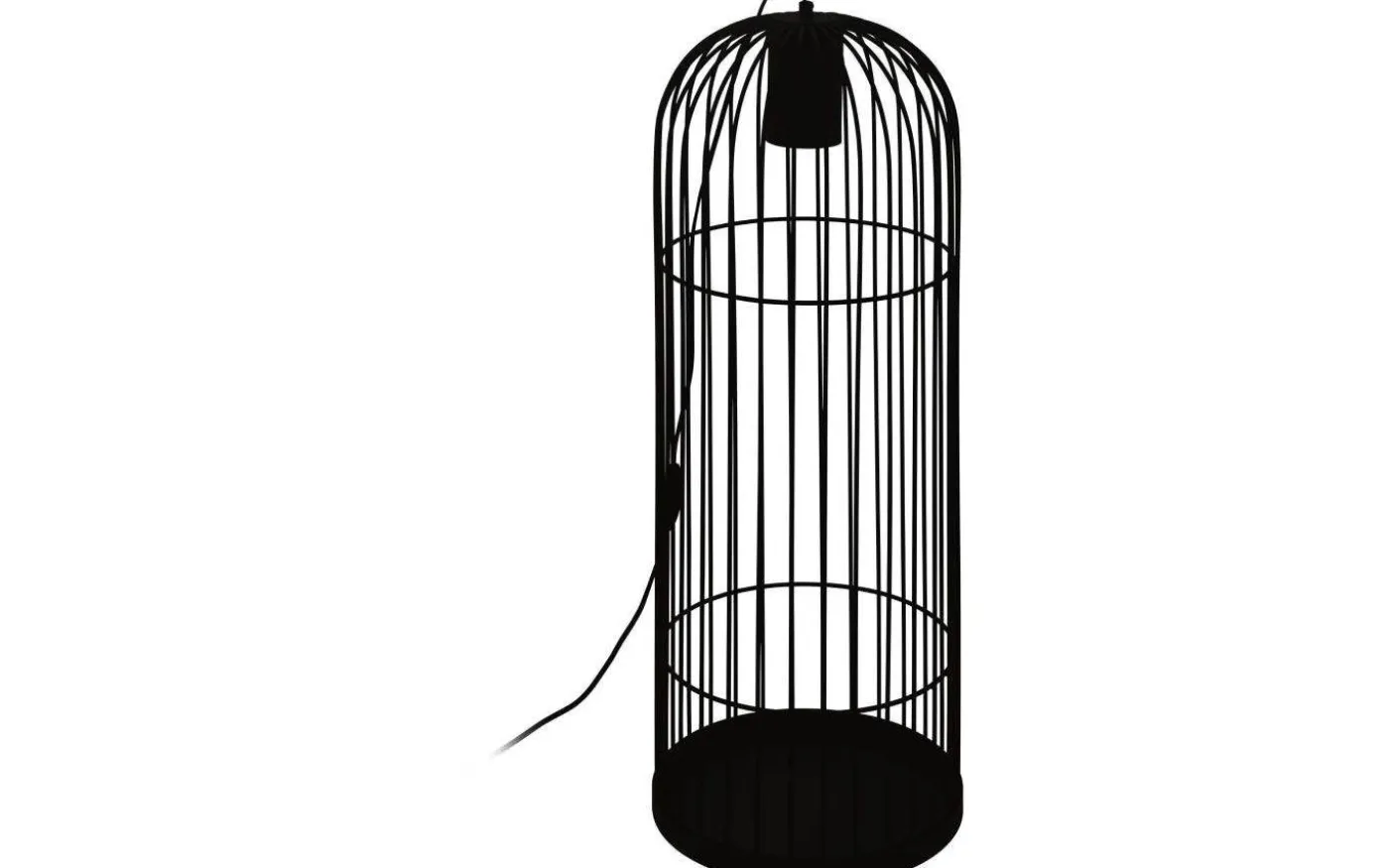 Latchely Bur Golvlampa 72cm Svart