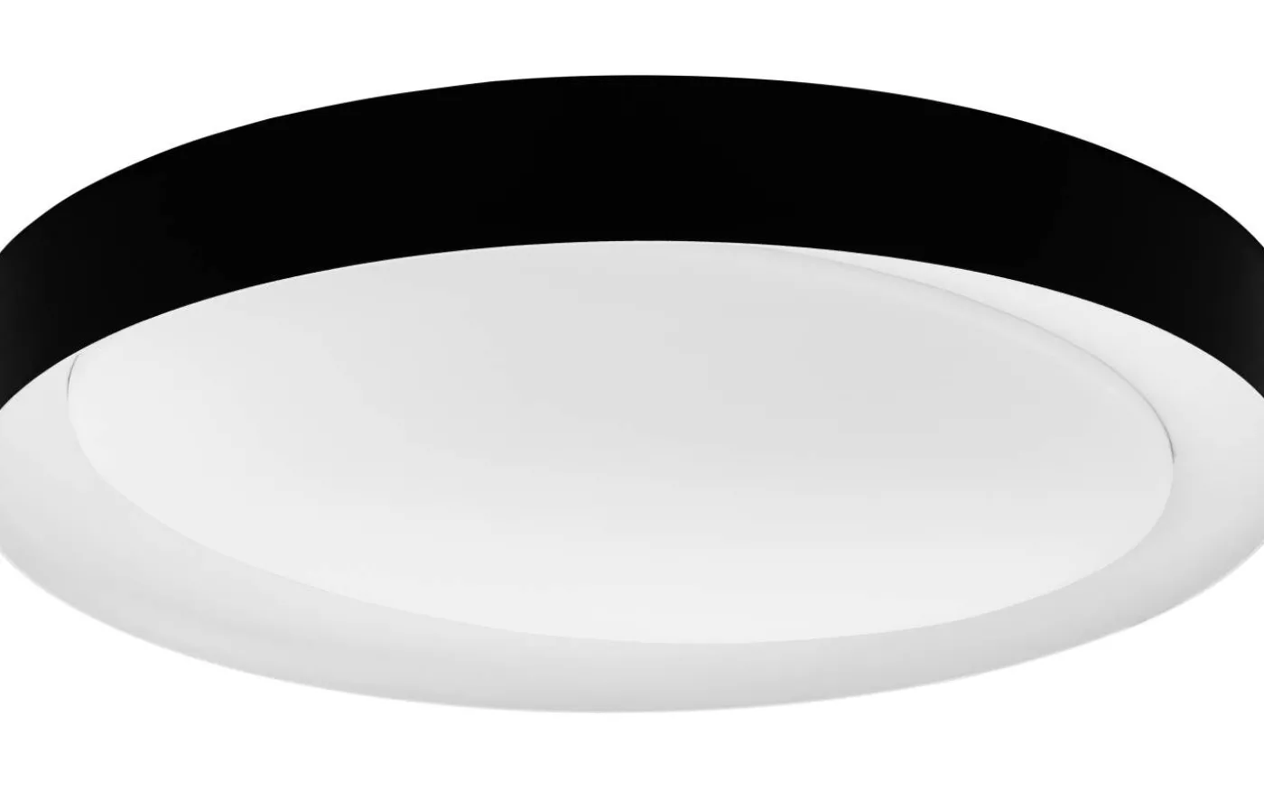 Laurito Plafond 49cm LED 3000-6500K 24W med Fjärrkontroll Svart
