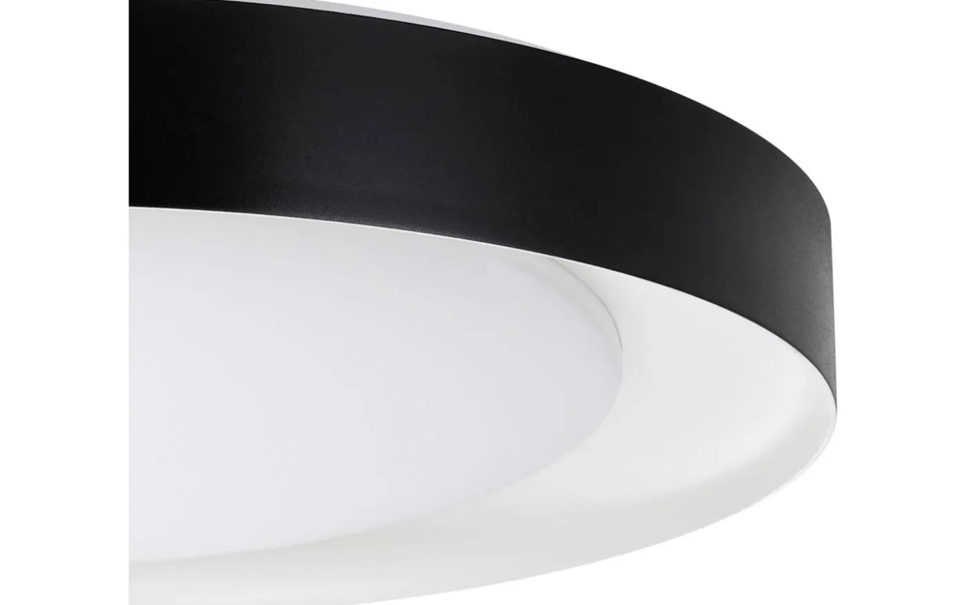 Laurito Plafond 49cm LED 3000-6500K 24W med Fjärrkontroll Svart