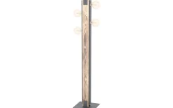 Layham Golvlampa 128cm Trä/Svart