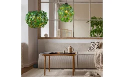 Leavy Golvlampa 3xE14 grön