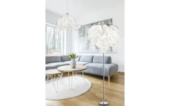 Leavy Golvlampa 3xE14 vit