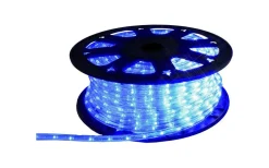 LED-Ropelight Blå, 3w/m 230V IP44 45m