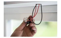 LED-Spot för fönstersmygar 30mm, 2700K 60lm 1,3W 350mA Vit