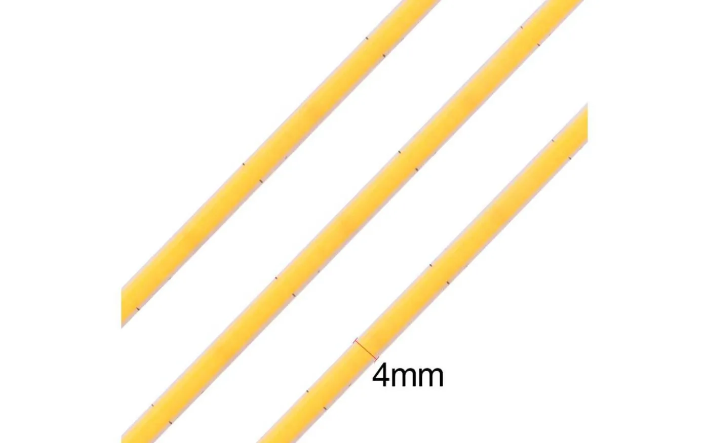 LEDstrip 12V 5m COB 3000K 5W/m