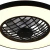 Linköping Takfläkt 59cm LED RGB svart