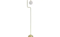 London Golvlampa 146cm Borstad Mässing