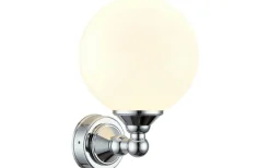 Lugano Vägglampa Krom IP44