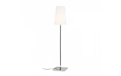 Lulu Golvlampa 160cm Vit/Krom E27